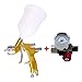Opryskiwacze farb Profesjonalny pistolet natryskowy GTI Pro Painting Gun TE20/T110 1.3/1. 8 mm dysza na bazie wody w sprayu powietrza z miernikiem regulatora powietrza .Do wnętrza domu i na zewnątrz