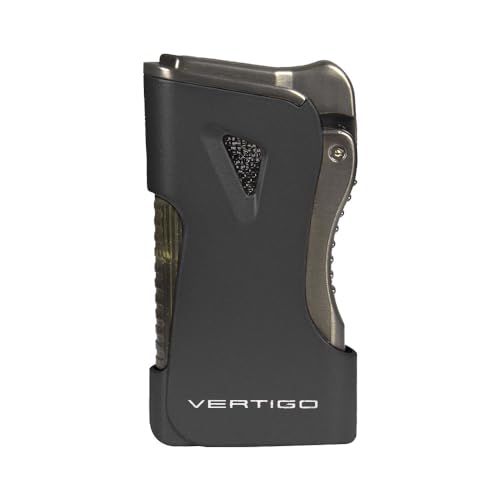 Encendedor de antorcha doble Vertigo Nitro Negro miniatura 2