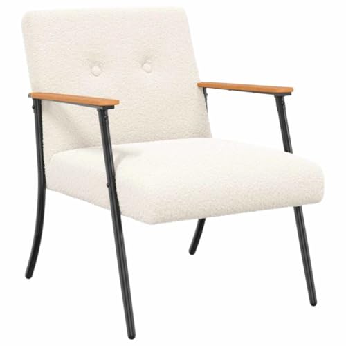 VidaXL sillón Crema 59 x 75 x 78 cm Tejido