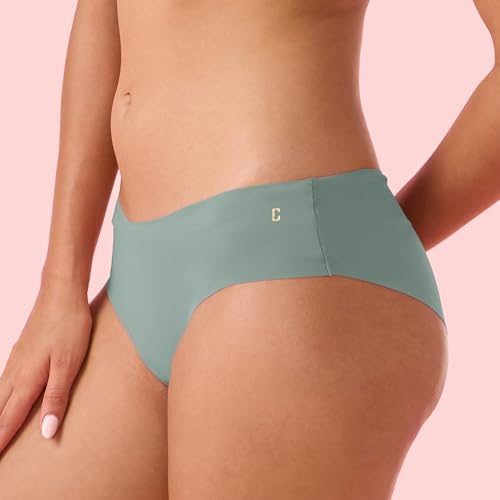 Image of Enamor Innovations Invisi, All Day Comfort, Low Waist Bikini Panty for Women - No Visible Panty Lines, Sweat Wicking, Free Cut, Regular Coverage - PB40