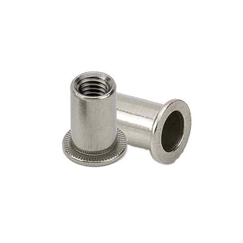 M12 Cylindrical Steel Large Head Rivnuts - Rivet Nuts - Nutserts ...