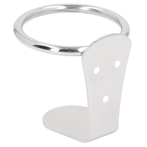 Portavasos de acero inoxidable para pared miniatura 6