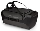 Osprey Packs Transporter 130 Expedition Duffel, Black, One Size