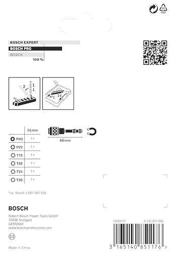 Bosch 7x PRO Impact Set mit Quick Change-Bithalter und Pick and Click-Einsä – Ansicht 4
