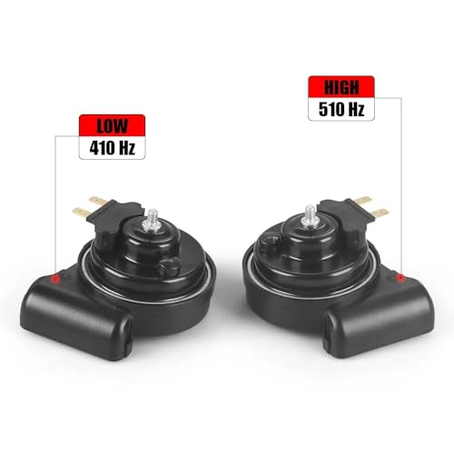Parlante para manillar de motocicleta con relé 12V miniatura 4