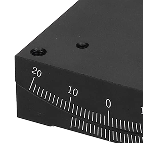 Hyuduo HYUDUOBZGQDU1VEM Goniometer Sliding Table, Hxv A60 60X60Mm Linear Stage Goniometer Dovetail Type Fine Tuning,Motor, Linear Roller Bearings thumb #2