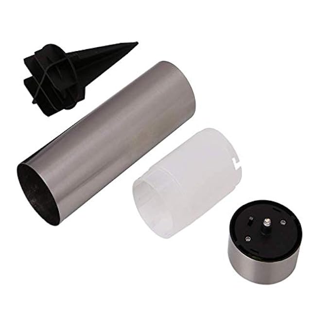 Solar Bollard Lights Stainless Steel Warm White LED Landscape Lights Decorative Lighting