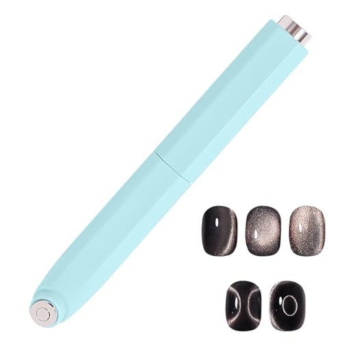 Magnetic Nail Tool - Nail Magnet | 1x10cm Fingernail Decoration Aid with Multifunctional Features, Abs Stainless Steel Nails Acc