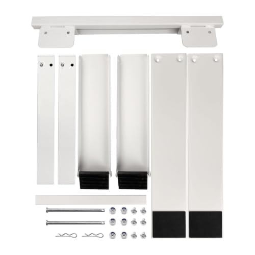 Image of Jeacent Window AC Bracket No Drill, Heavy-Duty Window Air Conditioner Support Bracket, Up to 200lbs, Fits Single or Double Hung Windows