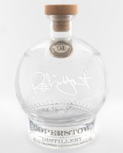 Cooperstown Distillery Robin Yount National Baseball Hall of Fame Liscensed Engraved Signature Series Decanter | 750mL