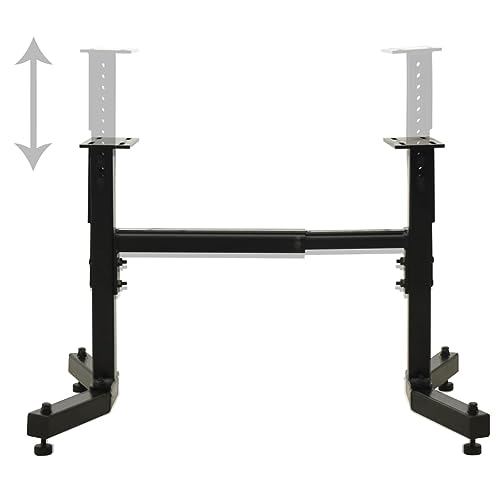 Soporte universal para tornos de acero regulable para taller y carpintería 2