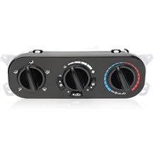 Exact Fit HVAC Heater AC Control Module for 2007-2010 Jeep Wrangler JK | Replaces 55111840AE/AB/AC/AD | Plug & Play Climate Control Switch Panel