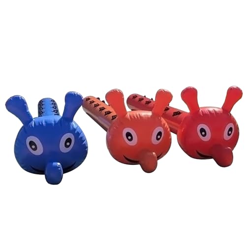 Barcos dragón hinchables para Juegos de Trabajo en Equipo al Aire Libre y Carreras en el césped, Ideales para Actividades de formación de Equipos en escuelas y Empresas.
