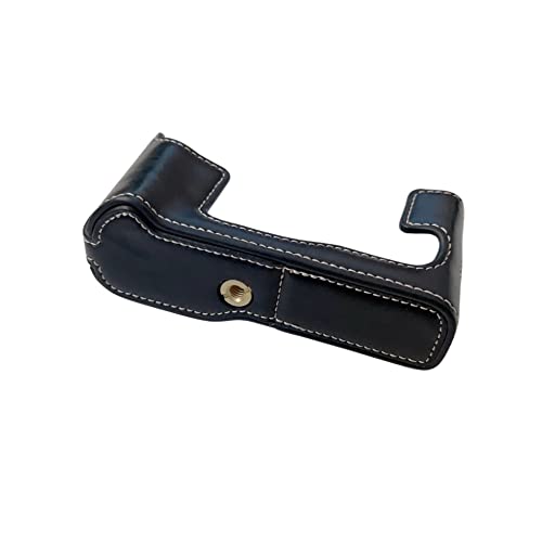 Funda semi rígida de cuero para cámara Fuji X-T30 miniatura 3