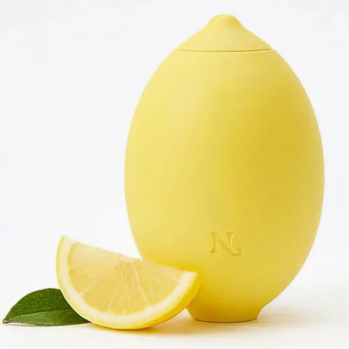 Hello Nancy Lem Clitoral Massager for Women's Self Care | Gentle Clitoral Vibrator | Splashproof, Rechargeable, 12 Intensities | Body Massager for Solo & Couples | Yellow