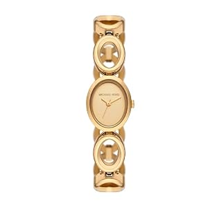 Michael Kors Mini Maude Gold-Tone Link Watch MK4957