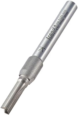 Trend C172X1/2TC CraftPro 1/2" Shank Straight Router Cutter Bit -Diameter 12mm; Cutting Length 63mm; Tungsten Carbide Tipped