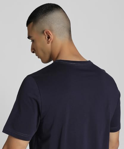 PUMA Unisex Class Graphic Tee T-Shirts, New Navy, L – Ansicht 6