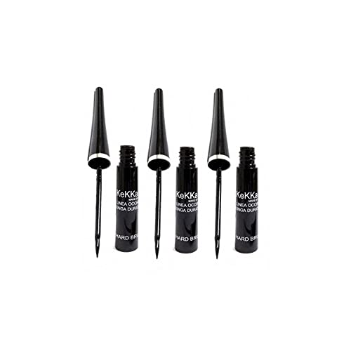 Kekka LInea Eyes Long Lasting 3 pcs Set Black