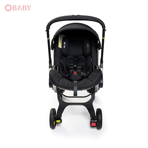 Image of OBABY Car Seat /Travel Stroller /Convertible /Adjustable seat / 5 Point Safety Harness /Ergonomic /Foldable seat /Multi-Position Stroller for New Born and Toddler