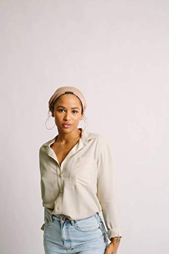 Grace Eleyae Ge Sleep Cap | Slap Silky Sleeping Stylish Beanie Hat Premium Quality Head Cover For Curly Hair Women Soft & Smooth Sleep Caps (Walnut) #TOP4