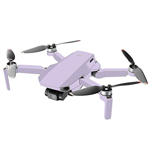 Image of MightySkins Compatible with DJI Mini 2 Portable Drone Solid Purple Protective Durable Unique Vinyl Stickers Easy to Apply, Remove and Change Made in USA