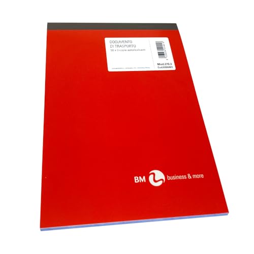 Documento de transporte BM BeMore 270.3 al calco para transportistas en ruta 2