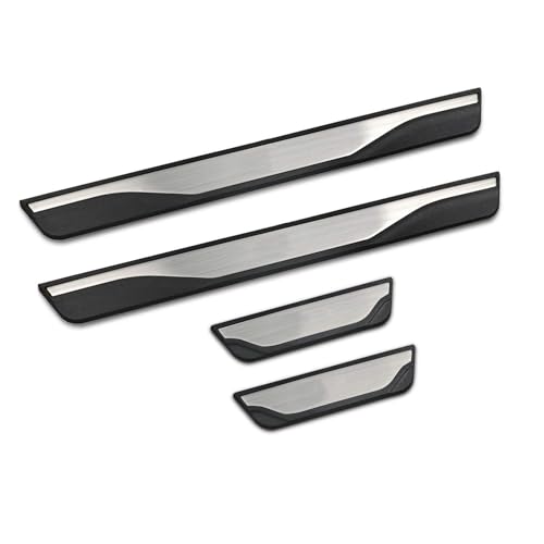 4pcs plaques de protection de seuil de porte extérieure de voiture pour suzuki s-cross 2014-2023