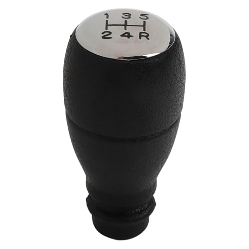 Homeponnew Pommeau de Levier de Vitesse 5 Rapports en Plastique ABS pour Berlingo et pour Partner 1996 à 2008, pour Accessoire de Remplacement Stylish pour Améliorer l'Esthétique