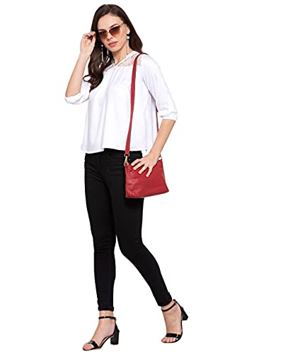 Image of Style Quotient Womens White Regular Top