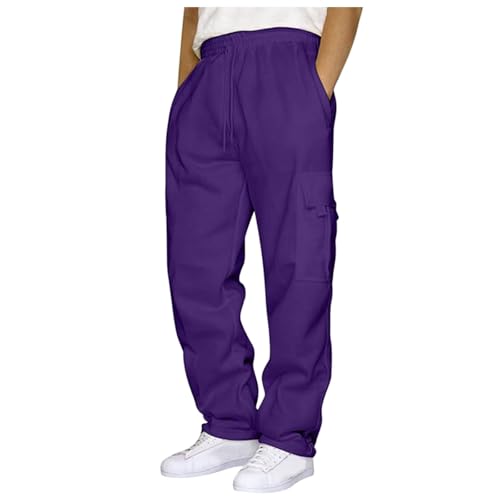 Pantalon de travail multipoche homme en coton stretch pour chantier