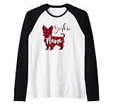Photo Gallery yorkie mama profile yorkshire terrier buffalo plaid check maglia con maniche raglan Photo Gallery yorkie mama profile yorkshire terrier buffalo plaid check maglia con maniche raglan