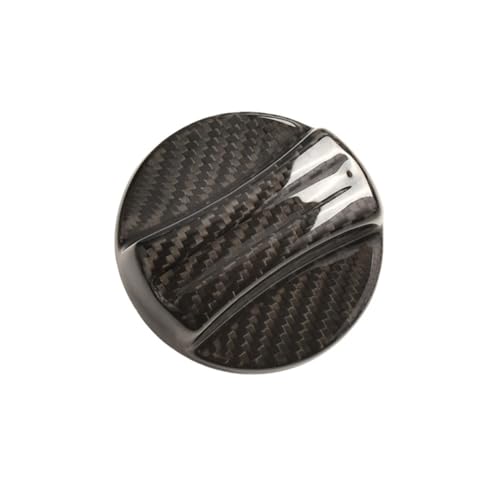 Bouchon de porte d'essence en carbone pour châssis F et G look sport