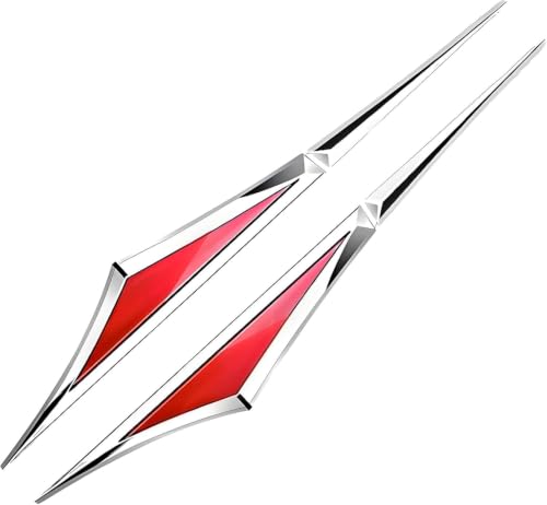 Tryagat 2PCS 3D Auto Stickers für Subaru XV 2011-2022