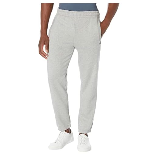 Calvin Klein Men's Monogram Logo Fleece Joggers, Heroic Grey Heather, Large