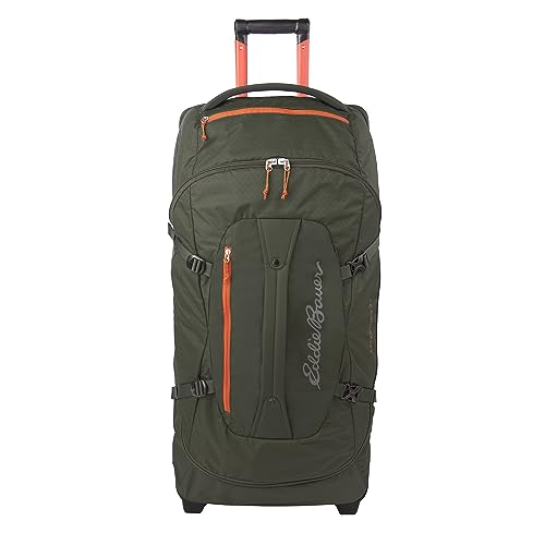 Eddie Bauer Expedition Duffel Bag 2.0-Made from Rugged Polycarbonate and Nylon, Dark Thyme, 34L - Image 3