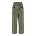 Girls Baggy Wide Leg Sweatpants Loose Elastic Waist Color Block Athletic Track Pants with Pockets for 4-14 Years