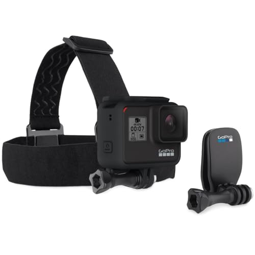 GoPro Head Strap with QuickClip - Official GoPro Mount,Black