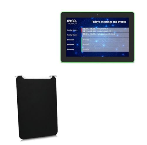 BoxWave Case Compatible with Geekland GK-1052PL (10.1 in) - SlipSuit, Soft Slim Neoprene Pouch Protective Case Cover - Jet Black