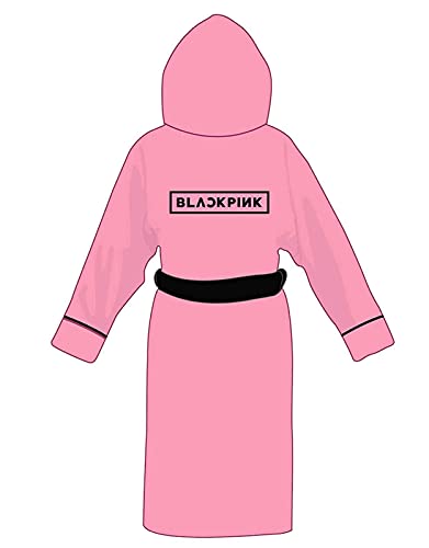BlackPink Unisex Bathrobe (Large, Pink)2