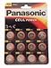 Produktbild Panasonic Lithium-Knopfzellen-Set CR2016-C12, 12-teilig