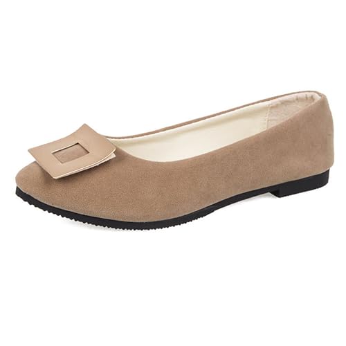 Closed Toe Flat Women Slip On Office Loafer