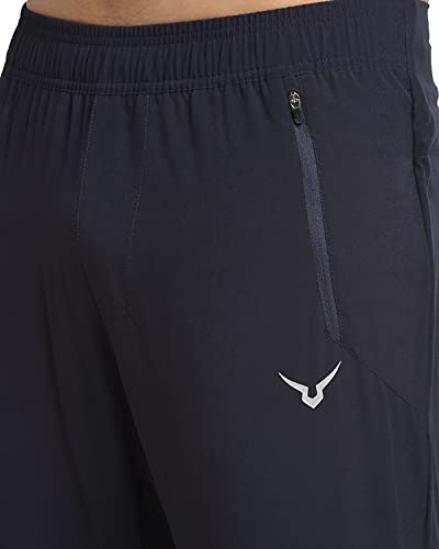 Image of Invincible Men's Athleisure Gym Wear Running Workout Training Fitted Track Pants