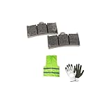 Plaquettes de frein pour pastilles SBS 138HF mélange céramique 6561380 Paire de pastilles de frein pour moto scooter spécifique compatible avec CAGIVA Roadster 125 1994 2001 Patins à pâtisserie avant