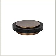 ANTIQUE BRASS DOOR STOP: made by brass you can place it using the included adhesive. Protect doors and wall to avoid knocks and noises. Choose the decorative door stopper that best suits your room, both indoors and outdoors. MATERIAL: Adhesive floor ...