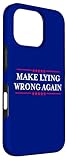 Zoom IMG-2 make lying wrong again shirt Zoom IMG-2 make lying wrong again shirt