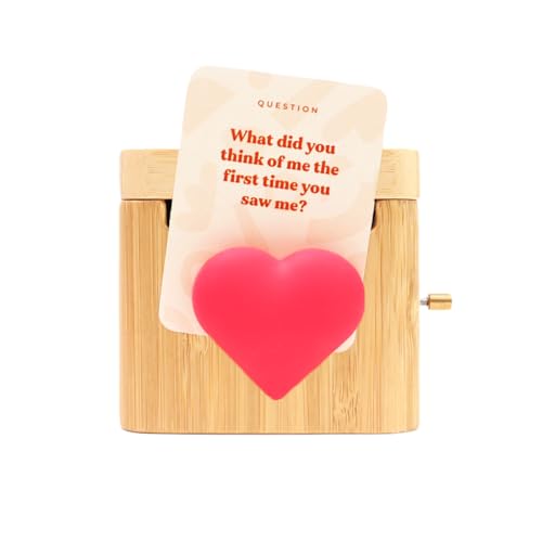 Happy Loop La Vie En Rose Music Box for Couples | Reignite and Deepen Relationship with Your Partner, Wedding Anniversary Romantic Gift for Wife, Girlfriend, Gifts Ideas for Boyfriend, Husband