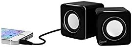 Arctic S111 M Mobile Mini Stereo USB Sound System with 2 x 2 W RMS Integrated 2000 mAh Lithium Polymer Battery - Retail Packaging - Black