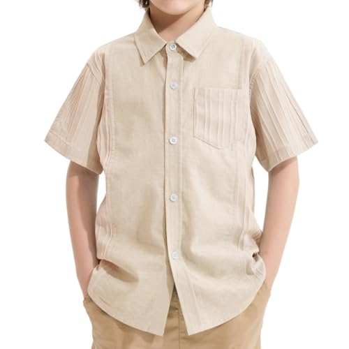 Chemises en coton et lin pour garçons LOLANTA finitions premium