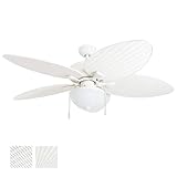 Honeywell Ceiling Fans 50511-01 Inland Breeze Ceiling Fan, 52